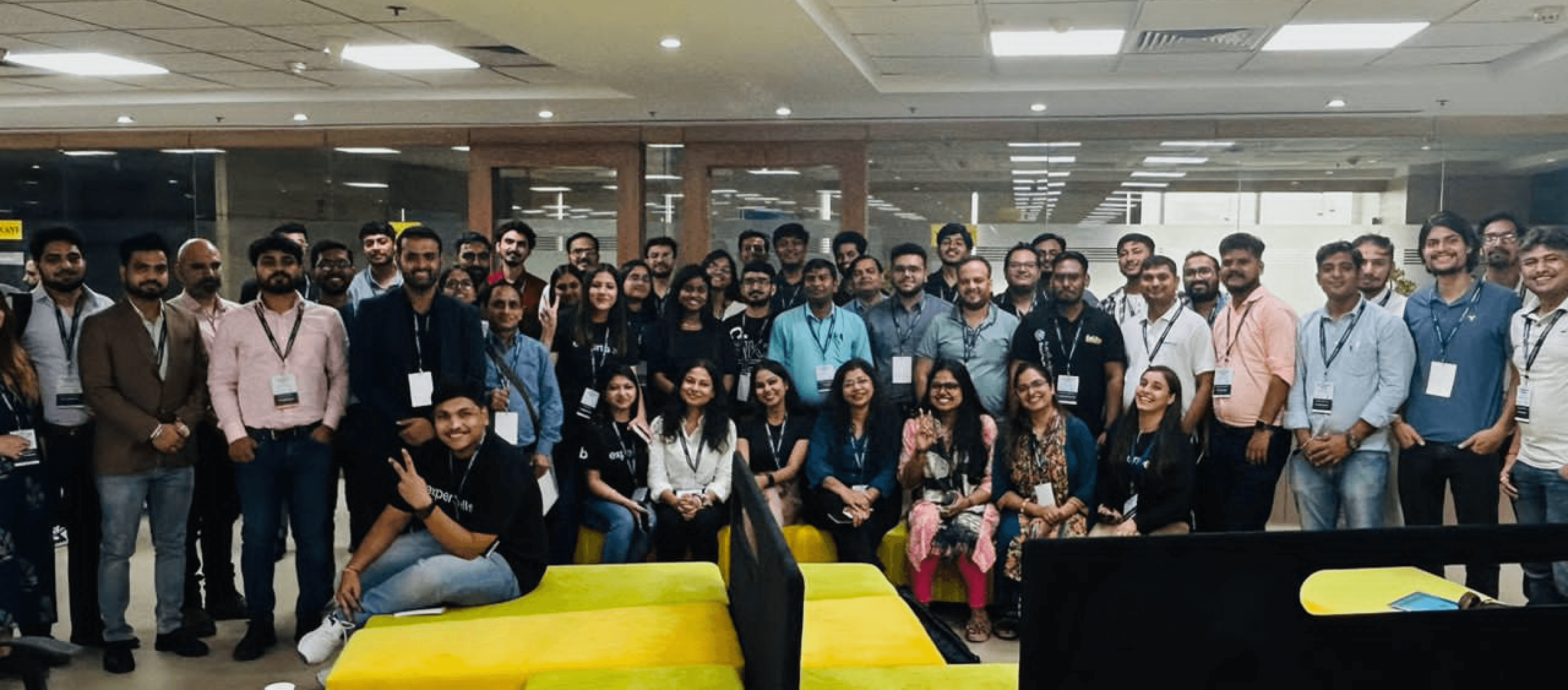 The Expertbells community together for a group photo